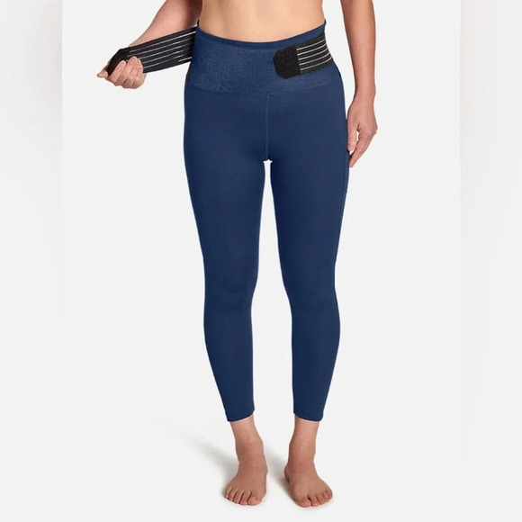 Tommie Copper Women's Pro-Grade Lower Back Support Leggings. Size L. - Picture 1 of 11
